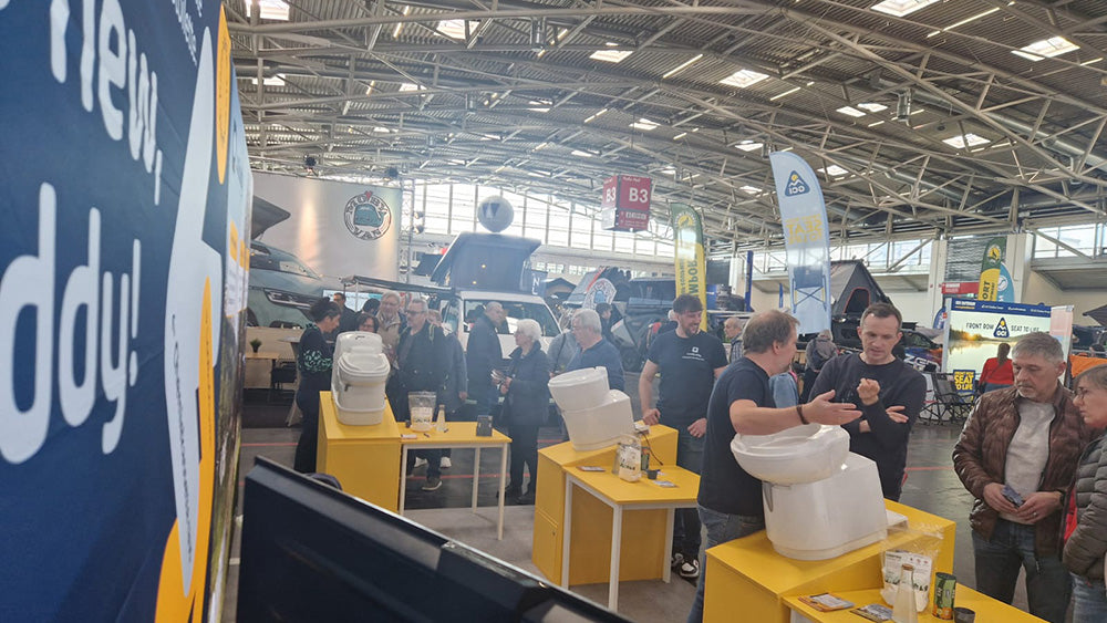 Erfolgreiche Tage auf der Campingmesse f.re.e – Die ideale Toilettenlösung für Wohnmobile
